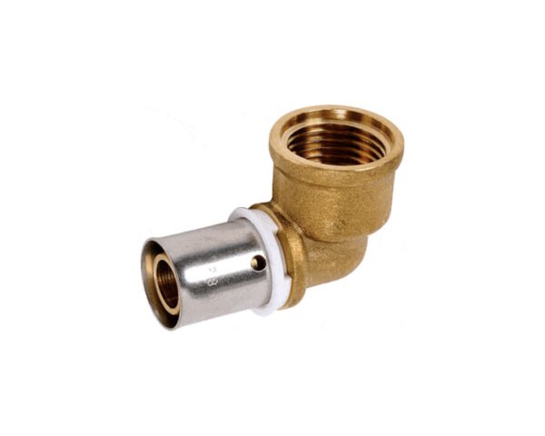Coude femelle à sertir 1/2" PER 16x20 Raccord SERTIpress type radial – Image 1