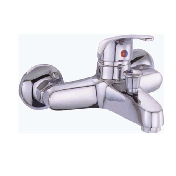 MITIGEUR BAIN/DOUCHE CHROME SERIE ECLYPSE CORPS DE 50 CARTOUCHE DE 40 – Image 1