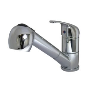 MITIGEUR EVIER AV. DOUCHETTE CHROME ECLYPSE CORPS 50 CART 40 /S COQUE