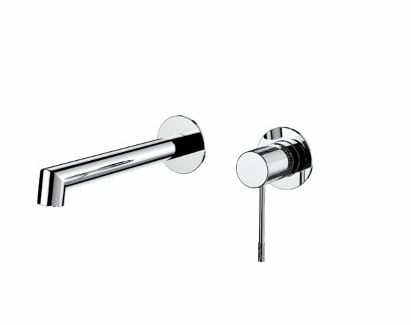 MITIGEUR LAVABO ENCASTRE CHROME SERIE DRAKAR – Image 1