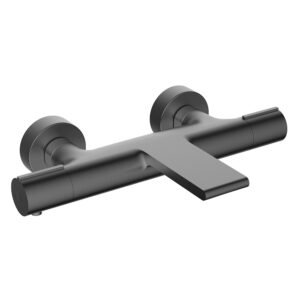 MITIGEUR BAIN DOUCHE THERMOSTATIQUE CARBONE SERIE FIGARO