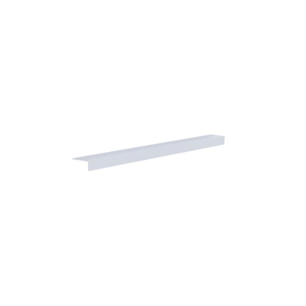 POIGNEE GABAN QTE 1 ALUMINIUM FINITION BLANC MAT LONGUEUR 200 MM – Image 1