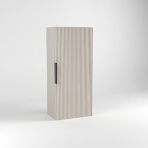 MEUBLE COLONNE GABAN 900X350X226 SABLE VELOURS SS POIGNEE ENTRAXE 128