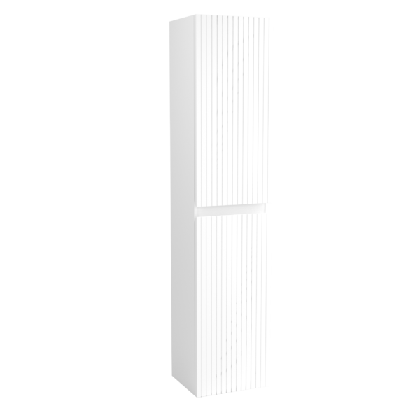 MEUBLE COLONNE SERIE GAROS 1600X350X300 BLANC BRILLANT – Image 1