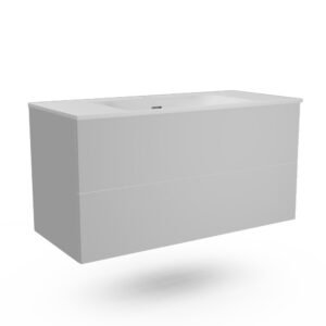 CAISSON DE MEUBLE 1000 FREGATE LUNE VELOURS SIMPLE VASQUE SS POIGNEE