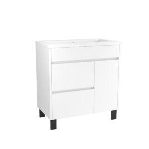 CAISSON DE MEUBLE A POSER DANDY 800 BLANC LAQUE