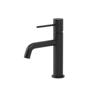 MITIGEUR LAVABO NOIR MAT AVEC VIDAGE SERIE GALA