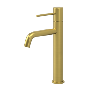 MITIGEUR LAVABO HAUT OR BROSSE AVEC VIDAGE SERIE GALA