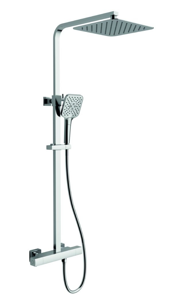 COLONNE DE DOUCHE THERMOSTATIQUE CHROMEE SERIE GRAFIK – Image 1