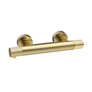 MITIGEUR DOUCHE THERMOSTATIQUE OR BROSSE SERIE DRAKAR