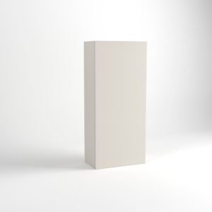MEUBLE COLONNE SATINE SABLE SERIE FREGATE 900X350X226 SANS POIGNEE
