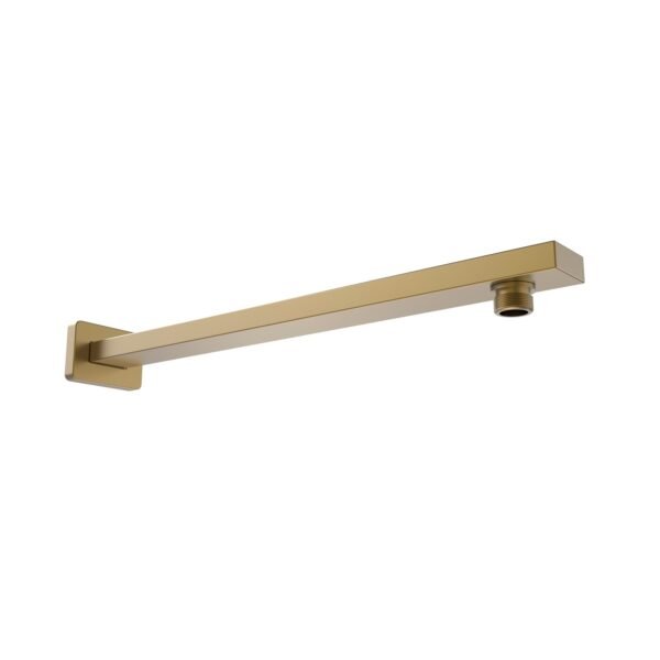 BRAS LAITON CARRE OR BROSSE LONGUEUR 410 MM – Image 1