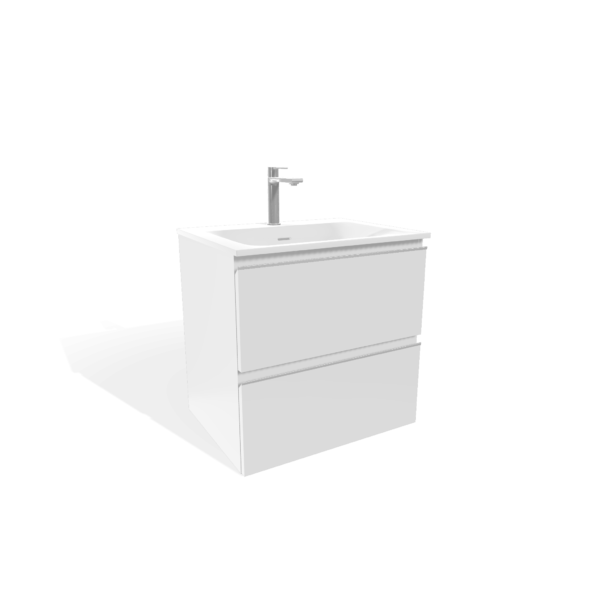 CAISSON DE MEUBLE MODENA 600 BLANC – Image 1