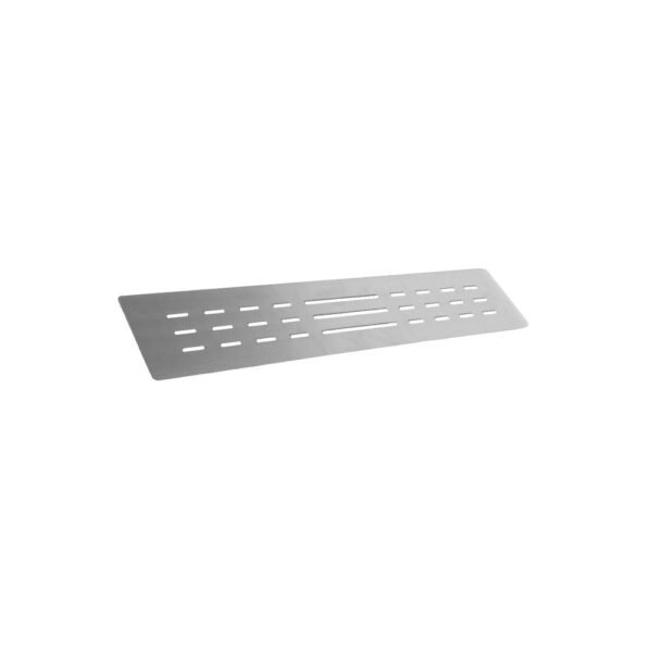 GRILLE PEINTE GRIS BASALTE POUR RECEVEUR BILBAO 80 – Image 1