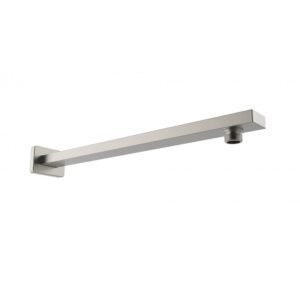 BRAS LAITON CARRE NICKEL BROSSE LONGUEUR 410 MM