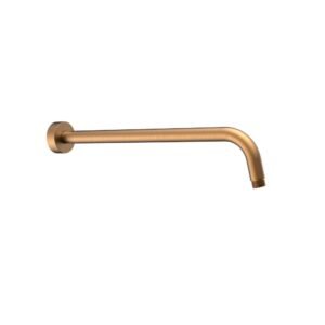 BRAS INOX MURAL ROND LONGUEUR 400 MM CUIVRE BROSSE
