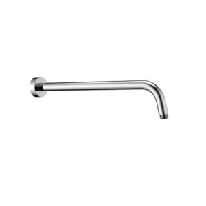 BRAS INOX MURAL ROND LONGUEUR 400 MM CHROME
