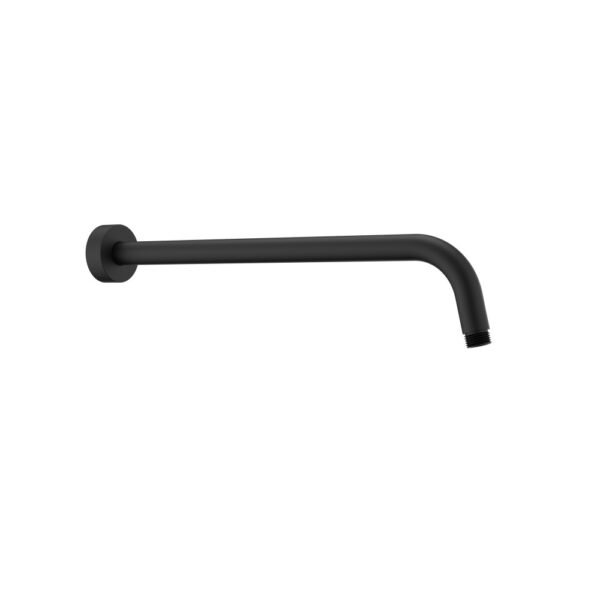 BRAS INOX MURAL ROND LONGUEUR 400 MM NOIR MAT – Image 1