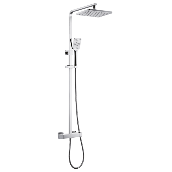 COLONNE DE DOUCHE THERMOSTATIQUE CARREE 25X25 – Image 1