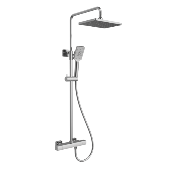COLONNE DE DOUCHE THERMOSTATIQUE CHROME SERIE HAXO – Image 1