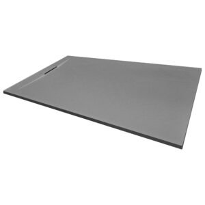 RECEVEUR DE DOUCHE SOLIDSTONE 1400X900X30 FEROE GRIS BASALTE