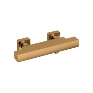MITIGEUR DOUCHE THERMOSTATIQUE CUIVRE BROSSE SERIE GRAFIK