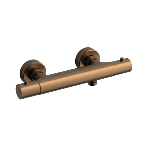 MITIGEUR DOUCHE THERMOSTATIQUE CUIVRE BROSSE SERIE GALA – Image 1
