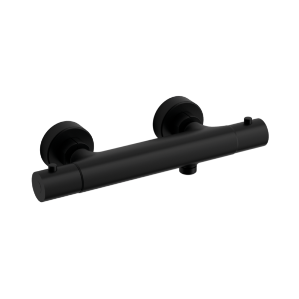 MITIGEUR DOUCHE THERMOSTATIQUE NOIR MAT SERIE  GALA – Image 1