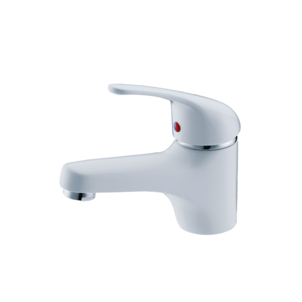 MITIGEUR LAVABO ANJOUMIX BLANC – Image 1