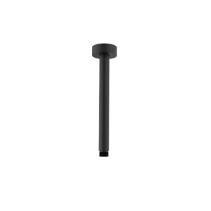 BRAS INOX PLAFOND ROND LONGUEUR 250 MM NOIR MAT