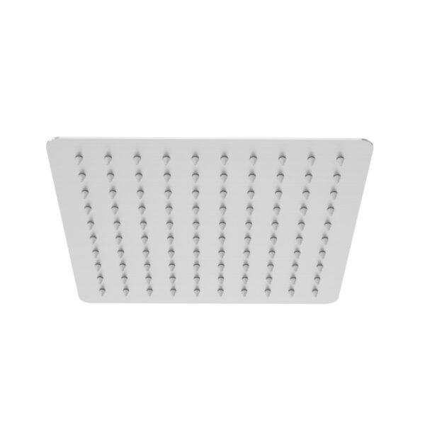POMMEAU DE DOUCHE INOX 300 X 300 MM NICKEL BROSSE – Image 1
