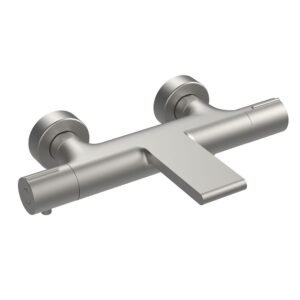 MITIGEUR BAIN DOUCHE THERMOSTATIQUE NICKEL BROSSE SERIE FIGARO