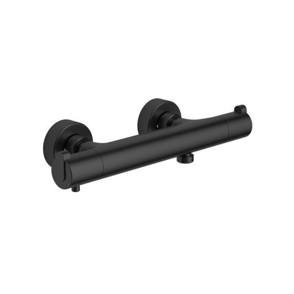 MITIGEUR  DOUCHE THERMOSTATIQUE NOIR MAT SERIE HANAE – Image 1